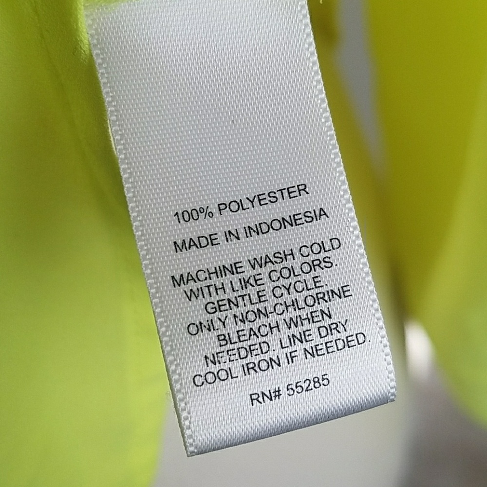 🤏 EXPRESS Highlighter yellow button up - image 8